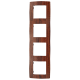 PRIME 4 GANG FRAME IP20 WOOD 1000119306