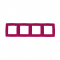 PRIME 4 GANG FRAME IP20 PINK 1000119307