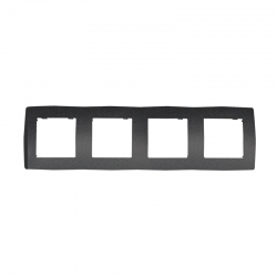PRIME 4 GANG FRAME IP20 GREY 1000119310 PRIME 4 GANG FRAME IP20 GREY 1000119310