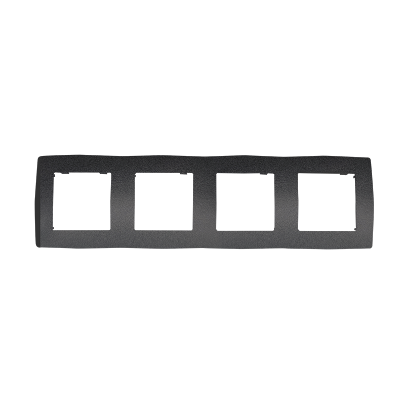 PRIME 4 GANG FRAME IP20 GREY 1000119310