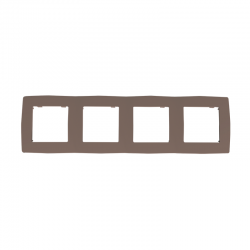 PRIME 4 GANG FRAME IP20 BEIGE 1000119311 PRIME 4 GANG FRAME IP20 BEIGE 1000119311