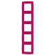 PRIME 5 GANG FRAME IP20 PINK 1000119407