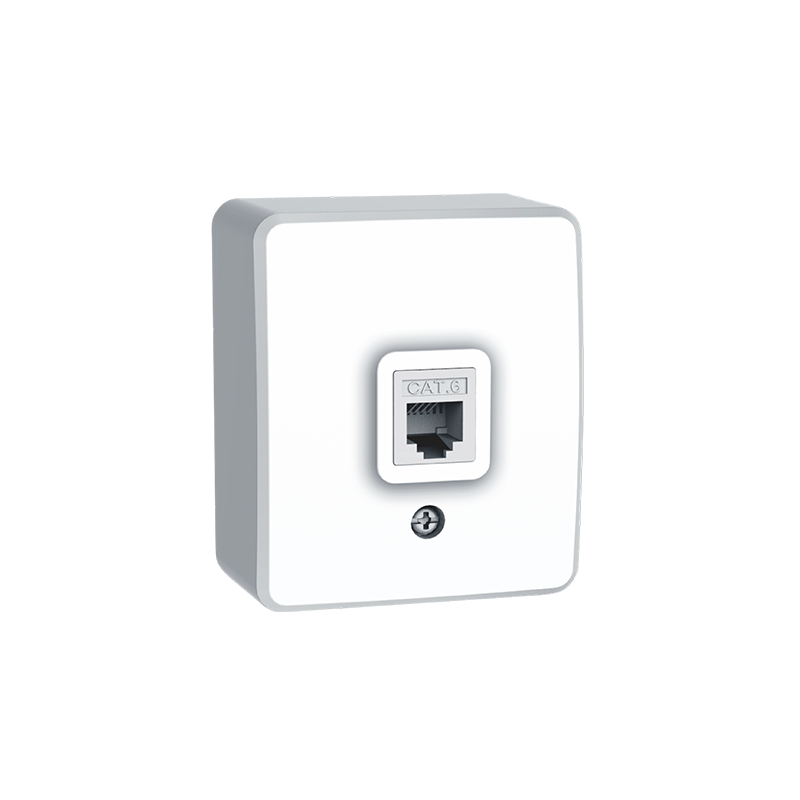 MURATA LAN SOCKET WALL MOUΝΤED 1xRJ45 CAT6 UTP IP20 WHITE 1000223201 MURATA LAN SOCKET WALL MOUΝΤED 1xRJ45 CAT6 UTP IP20 WHITE 1000223201