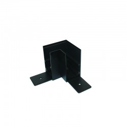 MATTE BLACK 90° CORNER FOR MAGNETIC SURFACE/PENDANT TRACK MS90B MATTE BLACK 90° CORNER FOR MAGNETIC SURFACE/PENDANT TRACK MS90B