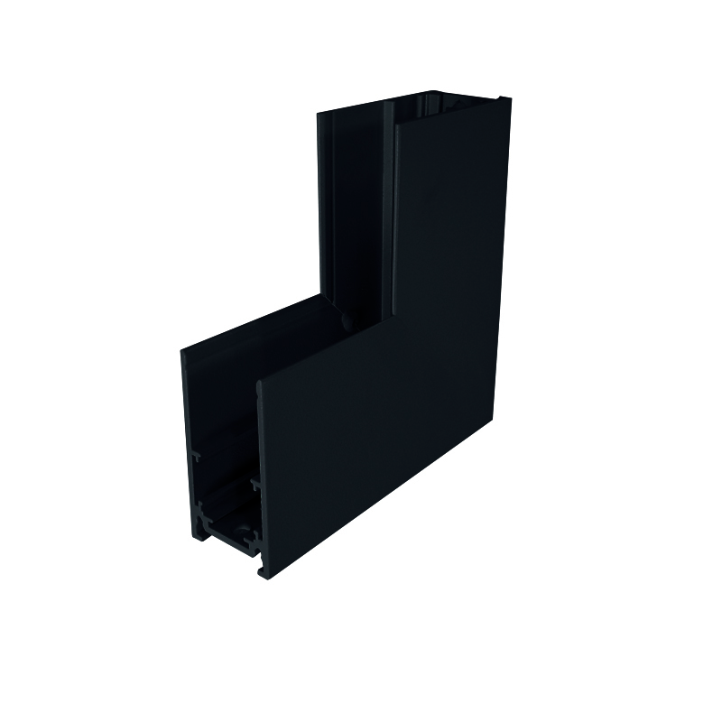 MATTE BLACK 90° INNER CORNER FOR MAGNETIC SURFACE/PENDANT TRACK MS90INB