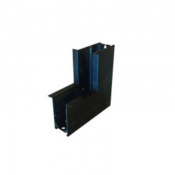 MATTE BLACK 90° INNER CORNER FOR MAGNETIC RECESSED TRACK MR90INB MATTE BLACK 90° INNER CORNER FOR MAGNETIC RECESSED TRACK MR90INB
