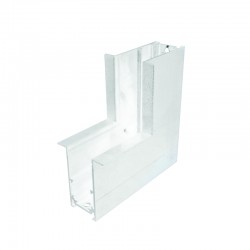 MATTE WHITE 90° INNER CORNER FOR MAGNETIC RECESSED TRACK MR90INW MATTE WHITE 90° INNER CORNER FOR MAGNETIC RECESSED TRACK MR90INW