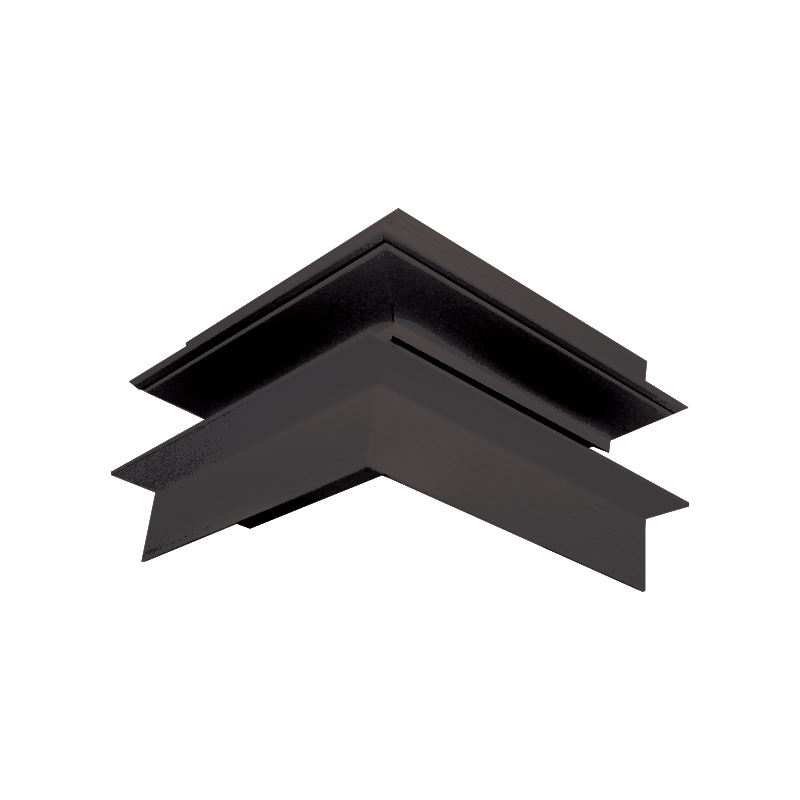 MATTE BLACK 90° OUTER CORNER FOR MAGNETIC TRIMLESS TRACK MT90OUB