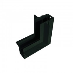 MATTE BLACK 90° INNER CORNER FOR MAGNETIC TRIMLESS TRACK MT90INB MATTE BLACK 90° INNER CORNER FOR MAGNETIC TRIMLESS TRACK MT90INB