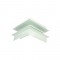 MATTE WHITE 90° OUTER CORNER FOR MAGNETIC TRIMLESS TRACK MT90OUW