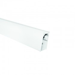 MAGNETIC SURFACE/PENDANT TRACK 48V DC 3M MATTE WHITE MS3MW