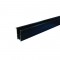 MAGNETIC RECESSED TRACK 48V DC 3M MATTE BLACK MR3MB