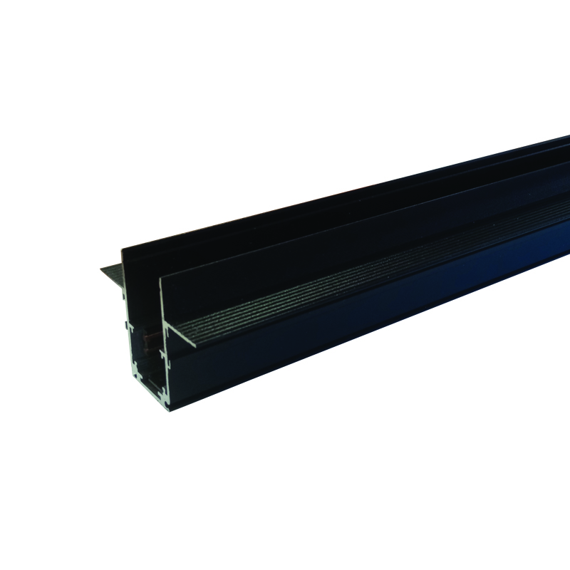 MAGNETIC TRIMLESS TRACK 48V DC 3M MATTE BLACK MT3MB