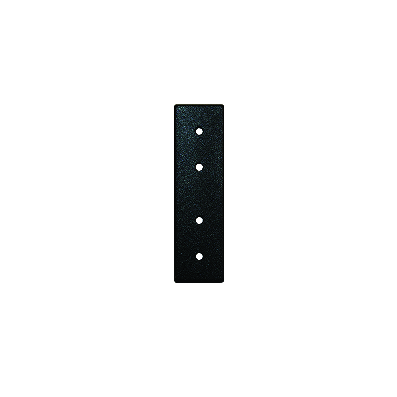 MATTE BLACK METAL CONNECTOR FOR SURFACE/RECCESED MAGNETIC TRACK MCSRB