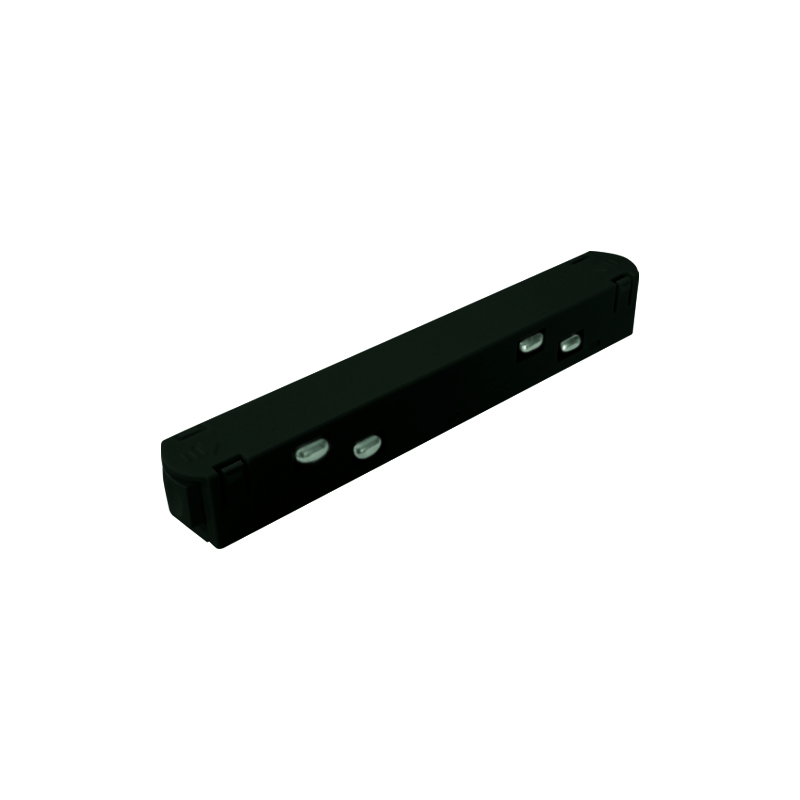MATTE BLACK STRAIGHT ELECTRICAL CONNECTOR FOR MAGNETIC TRACK 48V DC MSCB MATTE BLACK STRAIGHT ELECTRICAL CONNECTOR FOR MAGNETIC TRACK 48V DC MSCB