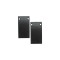 MATTE BLACK END CUPS(SET OF 2 PCS) FOR SURFACE/RECCESED MAGNETIC TRACK WITH SCREWS MSRECB