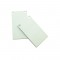 MATTE WHITE END CUPS(SET OF 2 PCS) FOR TRIMLESS MAGNETIC TRACK WITH SCREWS MTECW