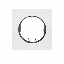 Square down light GU10 BS3159 WHITE BS3159WMR16