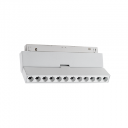 MATTE WHITE MAGNETIC MOVABLE LINEAR 48V DC 12W 3000K 1000LM 24° OSRAM RA90 L220MM MEYEM1230W MATTE WHITE MAGNETIC MOVABLE LINEAR 48V DC 12W 3000K 1000LM 24° OSRAM RA90 L220MM MEYEM1230W