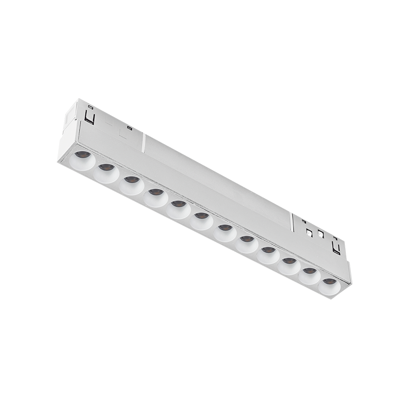 MATTE WHITE MAGNETIC LINEAR 48V DC 12W 4000K 1080LM 36° OSRAM RA90 L220MM MEYE1240W MATTE WHITE MAGNETIC LINEAR 48V DC 12W 4000K 1080LM 36° OSRAM RA90 L220MM MEYE1240W