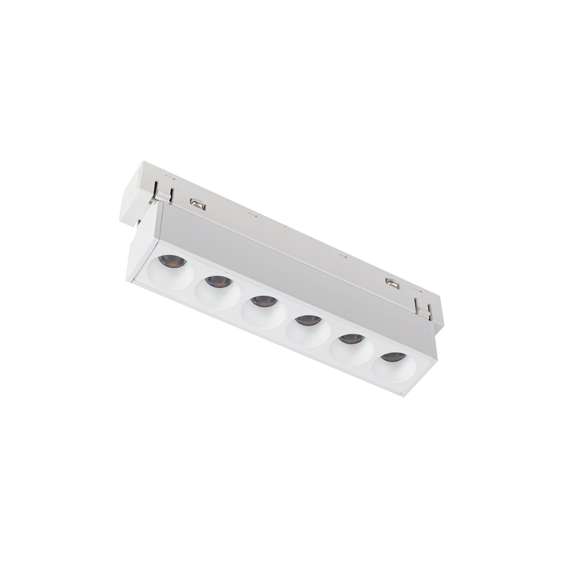 MATTE WHITE MAGNETIC LINEAR 48V DC 6W 4000K 550LM 36° OSRAM RA90 L112MM MEYE640W MATTE WHITE MAGNETIC LINEAR 48V DC 6W 4000K 550LM 36° OSRAM RA90 L112MM MEYE640W