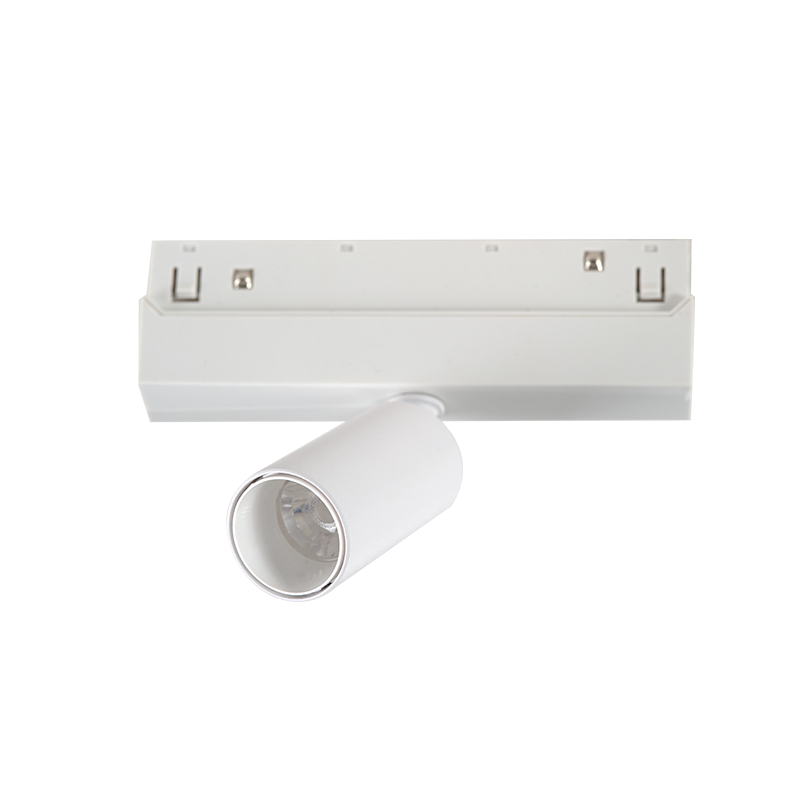 MATTE WHITE MAGNETIC MINI SPOT 48V DC 6W 3000K 600LM 24° OSRAM RA90 Φ30 60MM HUBEM630W MATTE WHITE MAGNETIC MINI SPOT 48V DC 6W 3000K 600LM 24° OSRAM RA90 Φ30 60MM HUBEM630W