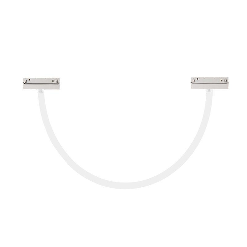 MATTE WHITE MAGNETIC NEON LUMINAIRE 48V DC 20W 4000K 1550LM 360° RA90 Φ22 1000ΜΜ COSMO2040W