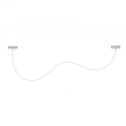 MATTE WHITE MAGNETIC NEON LUMINAIRE 48V DC 40W 4000K 3100LM 360° RA90 Φ22 2000ΜΜ COSMO4040W MATTE WHITE MAGNETIC NEON LUMINAIRE 48V DC 40W 4000K 3100LM 360° RA90 Φ22 2000ΜΜ COSMO4040W