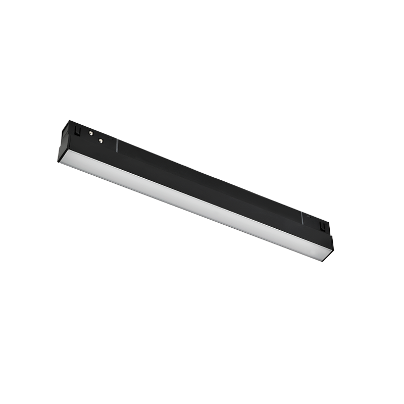 MATTE BLACK MAGNETIC LINEAR 48V DC 10W 4000K 850LM 110° OSRAM RA90 L300MM LUCCA1040B