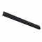 MATTE BLACK MAGNETIC LINEAR 48V DC 24W 4000K 2200LM 36° OSRAM RA90 L436MM MEYE2440B