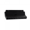 MATTE BLACK MAGNETIC MOVABLE LINEAR 48V DC 12W 3000K 1000LM 24° OSRAM RA90 L220MM MEYEM1230B