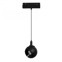 MATTE BLACK MAGNETIC PENDANT LUMINAIRE 48V DC 12W 3000K 1000LM 36° OSRAM RA90 Φ100 134MM IONAP1230B MATTE BLACK MAGNETIC PENDANT LUMINAIRE 48V DC 12W 3000K 1000LM 36° OSRAM RA90 Φ100 134MM IONAP1230B