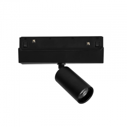 MATTE BLACK MAGNETIC MINI SPOT 48V DC 6W 4000K 640LM 24° OSRAM RA90 Φ30 60MM HUBEM640B MATTE BLACK MAGNETIC MINI SPOT 48V DC 6W 4000K 640LM 24° OSRAM RA90 Φ30 60MM HUBEM640B