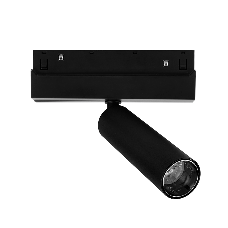 MATTE BLACK MAGNETIC MINI SPOT 48V DC 8W 4000K 850LM 24° OSRAM RA90 Φ30 110MM HUBEM840B MATTE BLACK MAGNETIC MINI SPOT 48V DC 8W 4000K 850LM 24° OSRAM RA90 Φ30 110MM HUBEM840B