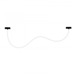 MATTE BLACK MAGNETIC NEON LUMINAIRE 48V DC 40W 3000K 3000LM 360° RA90 Φ22 2000ΜΜ COSMO4030B MATTE BLACK MAGNETIC NEON LUMINAIRE 48V DC 40W 3000K 3000LM 360° RA90 Φ22 2000ΜΜ COSMO4030B