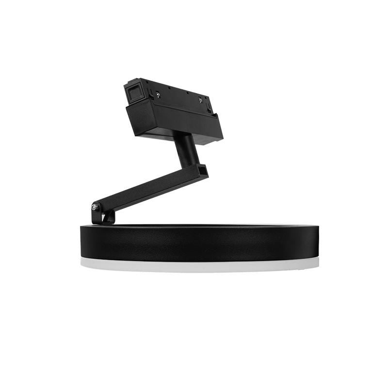 MATTE BLACK MAGNETIC LUMINAIRE 48V DC 12W 4000K 700LM 90° OSRAM RA90 Φ200 33MM MARION1240B