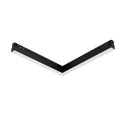 MATTE BLACK MAGNETIC LINEAR 90° CORNER 48V DC 20W 4000K 1750LM 110° OSRAM RA90 L322 307MM LUCCA902040B MATTE BLACK MAGNETIC LINEAR 90° CORNER 48V DC 20W 4000K 1750LM 110° OSRAM RA90 L322 307MM LUCCA902040B