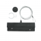 PENDANT KIT FOR COSMO20 B, COSMO40 B (BLACK MAGNETIC ADAPTOR+2M STEEL WIRE WITH CLIP) COSMOPKB