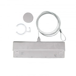 PENDANT KIT FOR COSMO20 W, COSMO40 W (WHITE MAGNETIC ADAPTOR+2M STEEL WIREWITH CLIP) COSMOPKW PENDANT KIT FOR COSMO20 W, COSMO40 W (WHITE MAGNETIC ADAPTOR+2M STEEL WIREWITH CLIP) COSMOPKW