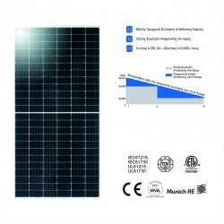 PV MONOCRYSTALLINE SOLAR MODULE 540Wp 24V DC dimensions 2279x1134x35mm 28Kg SRP540 PV MONOCRYSTALLINE SOLAR MODULE 540Wp 24V DC dimensions 2279x1134x35mm 28Kg SRP540