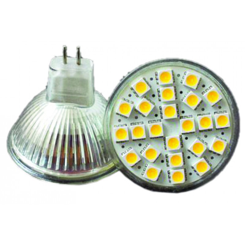 MR16 4,8W 4000K 120° 230V 350Lm ±5 LED SMD MR16505024NW MR16 4,8W 4000K 120° 230V 350Lm ±5 LED SMD MR16505024NW