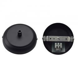WALL LAMP 1 Χ Ε27 BLACK 50Χ11Χ8 CM METALIC KSACAPC01 WALL LAMP 1 Χ Ε27 BLACK 50Χ11Χ8 CM METALIC KSACAPC01
