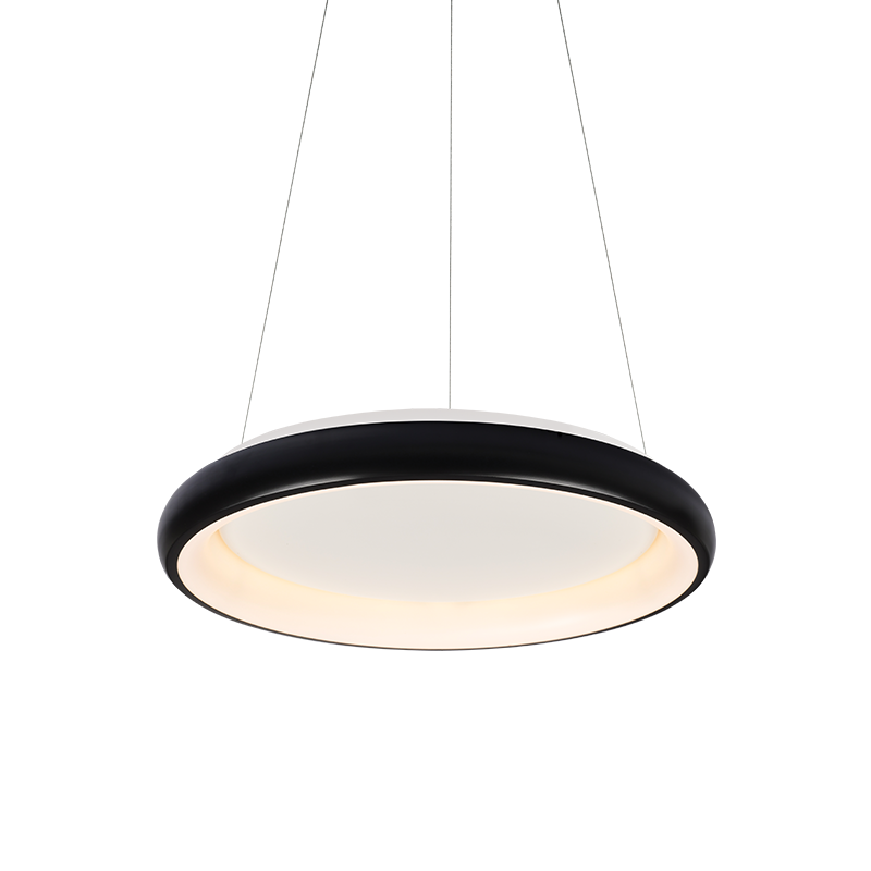 PENDANT LUMINAIRE LED 48W 3000K 4610LM BLACK METAL D61XH120CM DIANA BR71LEDP61BK