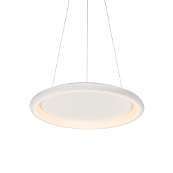 PENDANT LUMINAIRE LED 48W 3000K 4610LM WHITE METAL D61XH120CM DIANA BR71LEDP61WH PENDANT LUMINAIRE LED 48W 3000K 4610LM WHITE METAL D61XH120CM DIANA BR71LEDP61WH