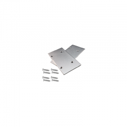 Set of 2 pcs metal caps without hole for P49 EP49 Set of 2 pcs metal caps without hole for P49 EP49