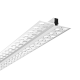 TRIMLESS ALUMINUM PROFILE LATE ULTRA MINI WITH OPAL PC DIFFUSER 2m/pc P129