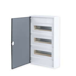 SURFACE MOUNTING ENCLOSURE 36 MODULES TRANSPARENT DOOR 3 ROWS IP40 282N36ALFA SURFACE MOUNTING ENCLOSURE 36 MODULES TRANSPARENT DOOR 3 ROWS IP40 282N36ALFA