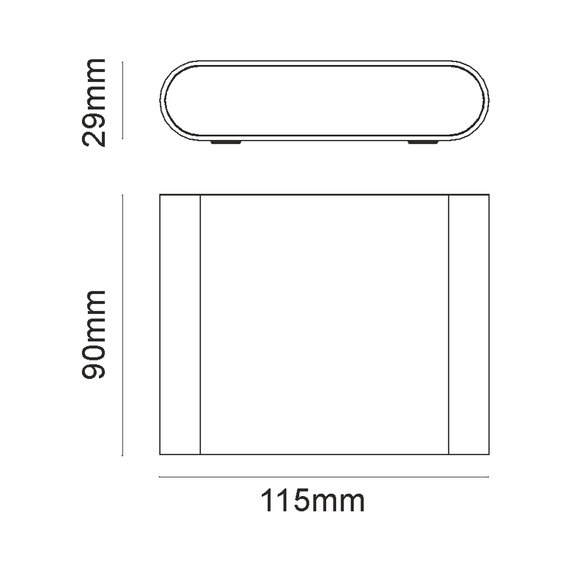 ^LED SMD WALL LUMINAIRE 7W 310LM 60° 230V AC 3.000K DARK GREY CRI80 IP54 30.000HRS LG2631G ^LED SMD WALL LUMINAIRE 7W 310LM 60° 230V AC 3.000K DARK GREY CRI80 IP54 30.000HRS LG2631G