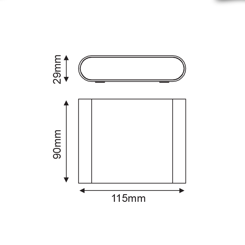 ^LED SMD WALL LUMINAIRE 7W 310LM 60° 230V AC 3.000K MATT WHITE CRI80 IP54 30.000HRS LG2631W ^LED SMD WALL LUMINAIRE 7W 310LM 60° 230V AC 3.000K MATT WHITE CRI80 IP54 30.000HRS LG2631W