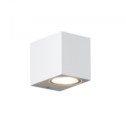 ^GU10 WALL LUMINAIRE 230V AC MATT WHITE IP65 MAX.35W LG2203GU10W ^GU10 WALL LUMINAIRE 230V AC MATT WHITE IP65 MAX.35W LG2203GU10W